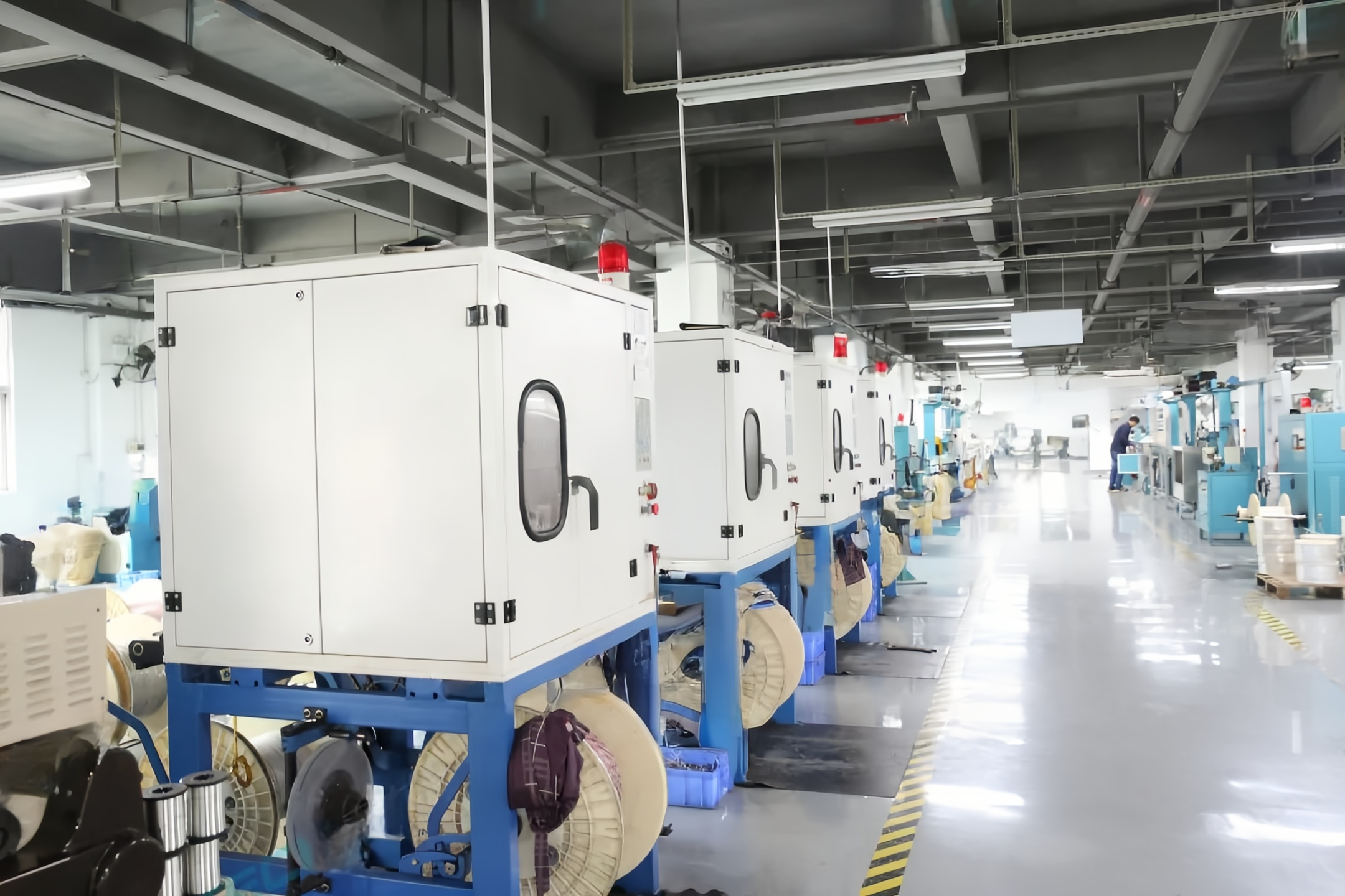 Production equipment shielding