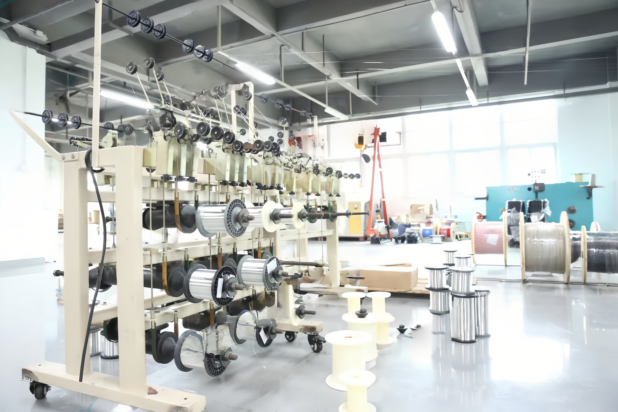 Production equipment twisted wire